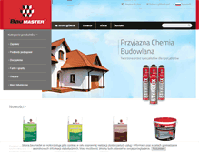 Tablet Screenshot of baumaster.eu